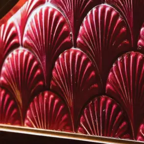 Safavid Blue Floral Tile